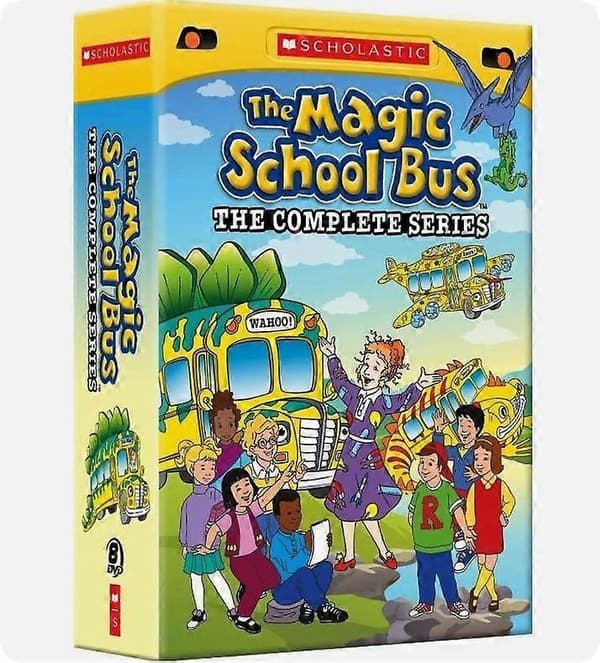Den Magiske Skolebussen: Den Komplette Samlingen (DVD, 8-Disc Sett) Ny