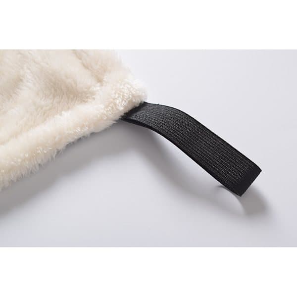 Fleece varmeteppe rullestoltilbehør teppe for rullestol vanntett Svart vanntett