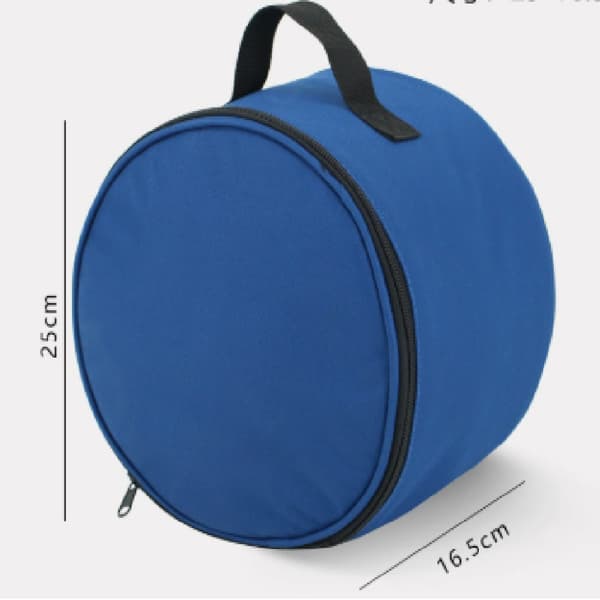 Utomhus campingutrustning tallrikset, camping grill bestickväska, bärbar köksredskapsförvaringsväska för bilresor. Blue Blue large