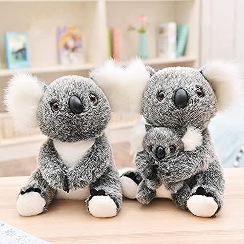 Koala-nallepehmolelu, pehmeä koalaemo ja -vauva lapsille ja tytöille