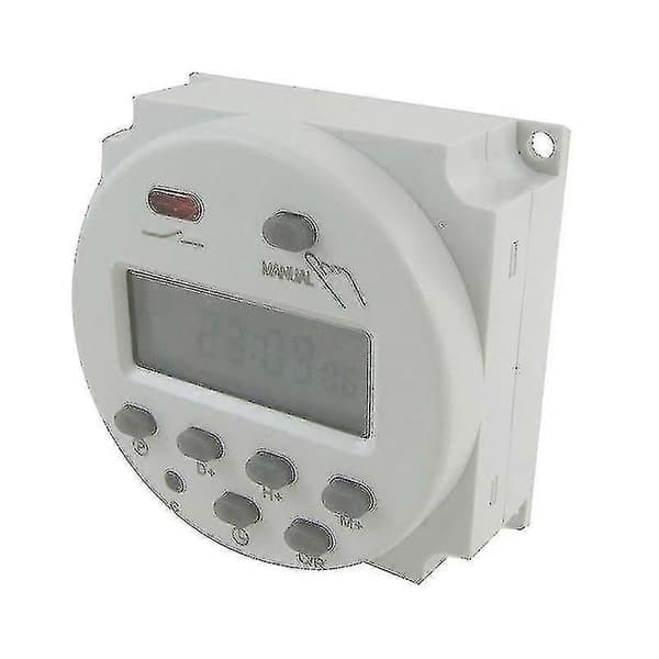 Evago Digital LCD Strøm Programmerbar Timer Tidsbryter DC 12V