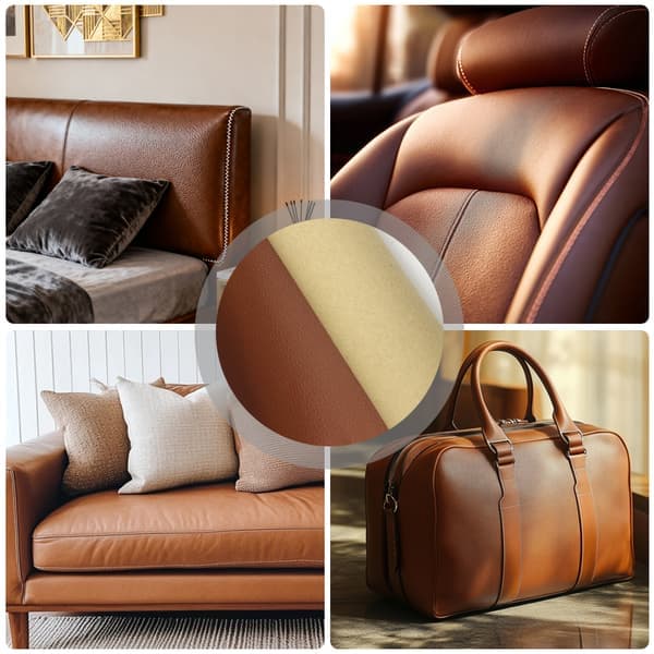 [zd]Selvklæbende reparationslap kunstlæder 50x138 cm Lysebrun LightBrown
