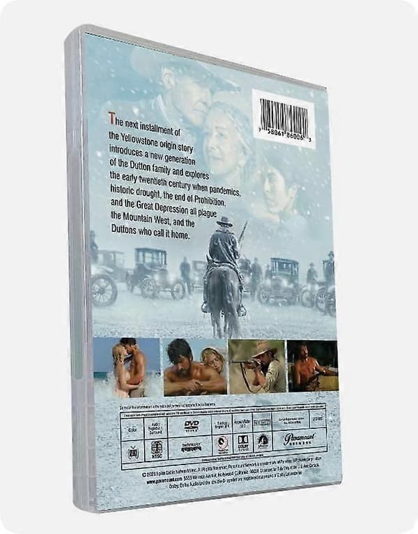 1923 EN YELLOWSTONE OPRINDELSESHISTORIE: Sæson 2 (DVD 3-disc) engelsk version