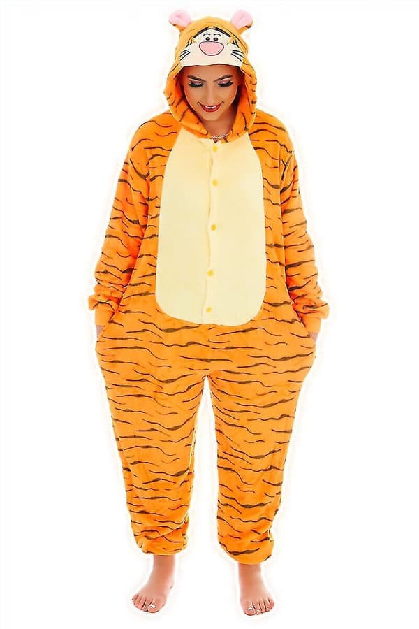 Ole Brumm-karakterer Unisex Onesie Karneval-hettegensere Pysjamas en Ole Brumm L(170CM-180CM)