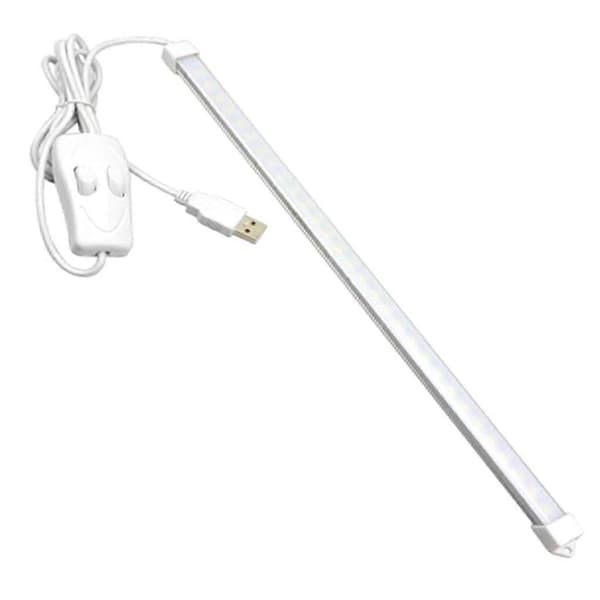 USB-ladattava LED-asuntolan yövalo lukukirja