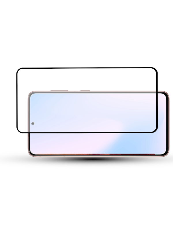 1-Pack SAMSUNG S21 FE Skärmskydd - Härdat Glas 9H - Superkvalitet 3D