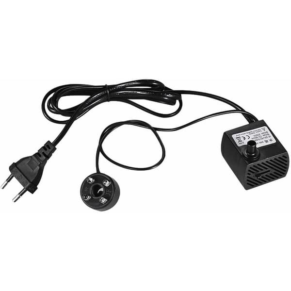 350L/H 5W Dykpumpe med 4 Ultra-Stille LED-lys