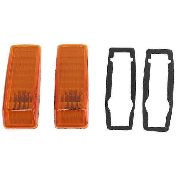 2 stk. bilblinklysdeksel gult for W124 Edition 530