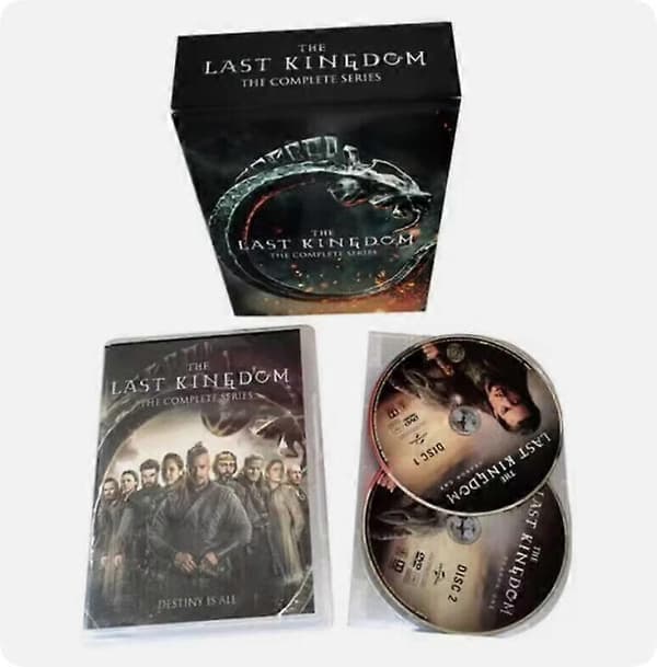 The Last Kingdom: Den komplette serien sesong 1-5 DVD 18 disker