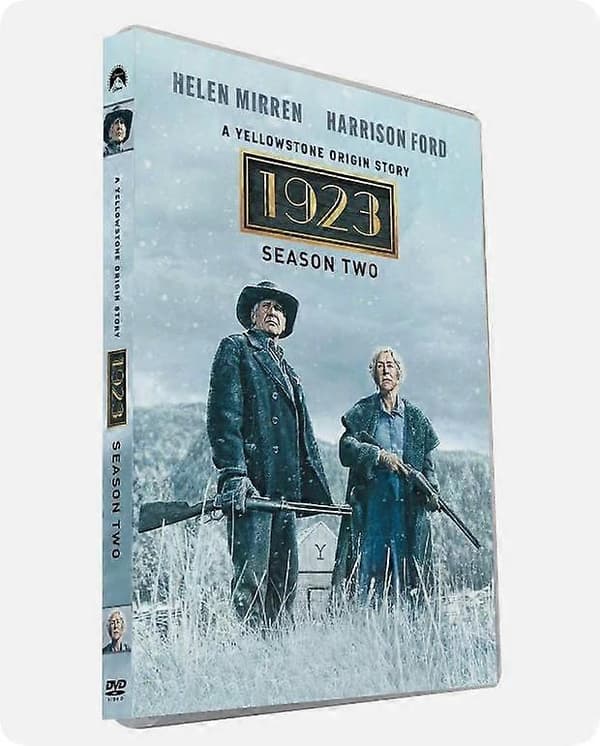 1923 EN YELLOWSTONE OPRINDELSESHISTORIE: Sæson 2 (DVD 3-disc) engelsk version