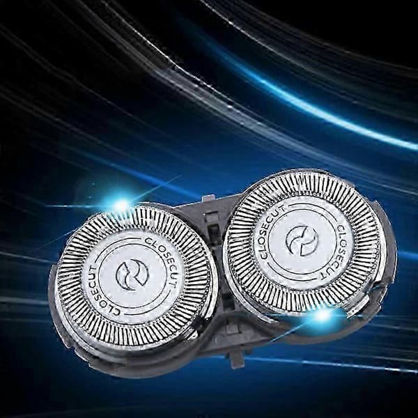 Erstatningsbarberblader Barberhoder for PQ182 183 188 189 190 HQ4 Barberkutter - L Silver