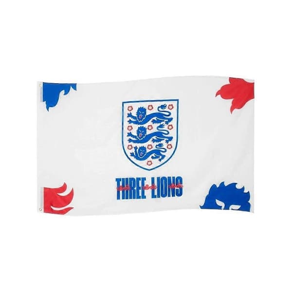 FIFA World Cup England 3 Løver Flag 120cmX180cm