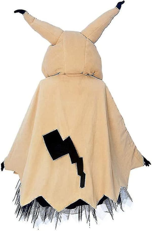 Miccostumes Mimikyu-kappe til kvinder med nederdel, bælte og handsker 2XL