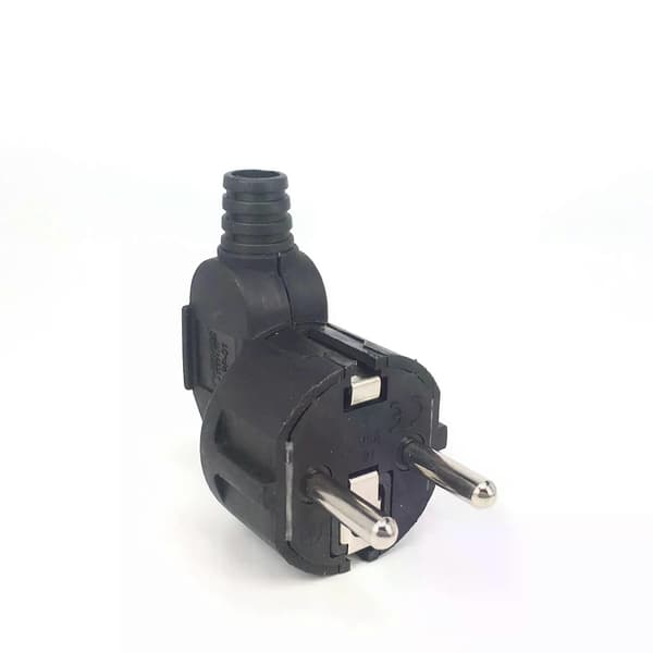 EU-pluggadapter 16A pluggerstatningsadapteruttak gjenkabelbar Schuko elektrisk stikkontakt Euro-plugg for strømforlengelseskabel