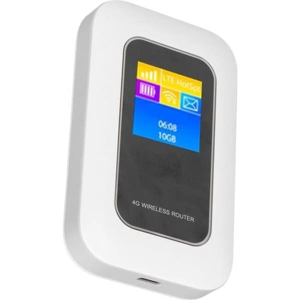 Ulåst 5G 4G LTE Bærbar WiFi-router med SIM-kortplads til rejser