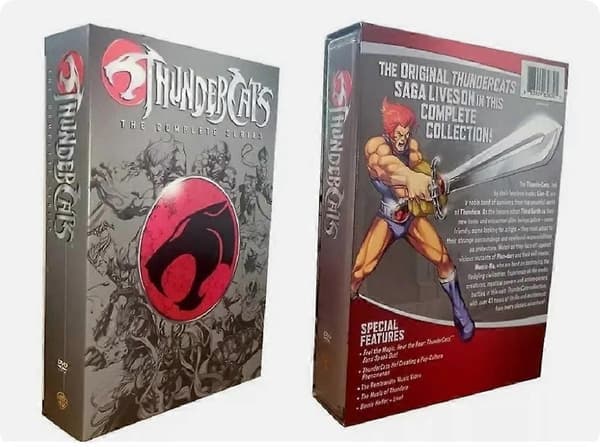 ThunderCats The Complete Series Kausi 1-4 (DVD, 2019, 12 levyä)