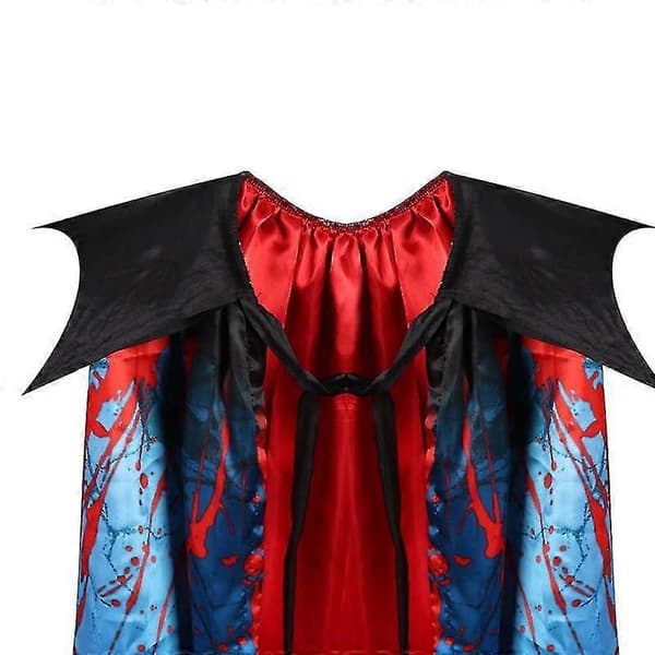 Halloween Børne-kappe med dobbeltlagstryk, Størrelse: One Size PXCL