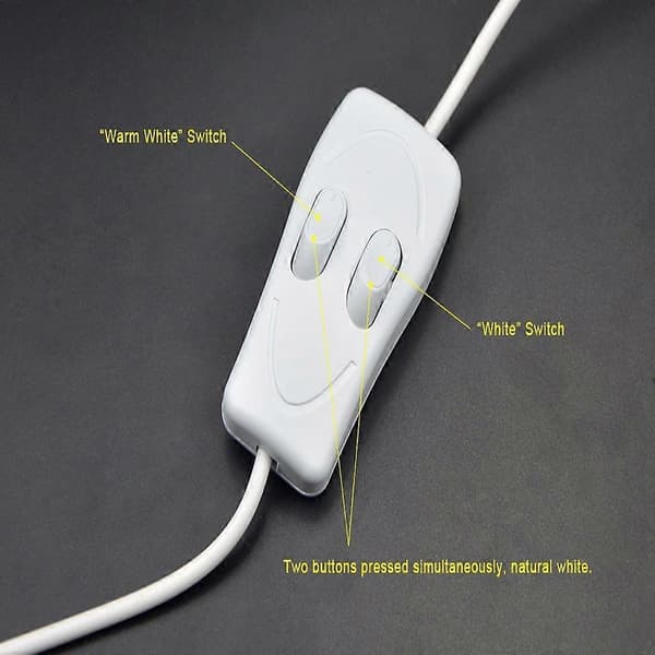 USB-ladattava LED-asuntolan yövalo lukukirja