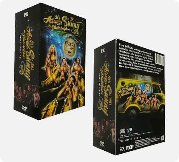 It's Always Sunny in Philadelphia: Sæson 1-16 (DVD 34-Disc Box Set) Ny