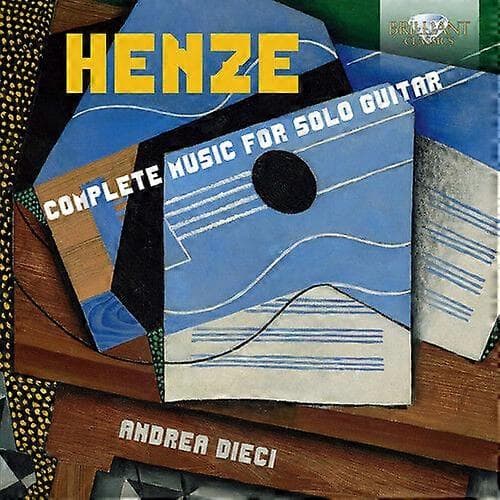 Hans Werner Henze komplett musikk for solgitar CD (2016) NY CD CD