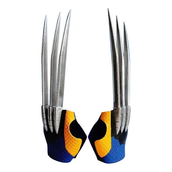 \"QD\" Deadpool & Wolverines 3 James Howlett Cosplay Käsineet 1:1 Prop Kynsireplika Juhlat