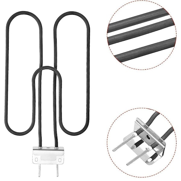 Grillin lämmitinvastus Weber sähkögrilliin 66631 / 65621 lämmityselementti (230v 2200w) Q140 / Q1400 Eu˜QD