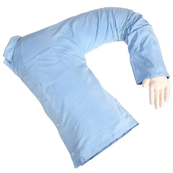 /QD/Pojkvänskudde, Blå - 55 cm