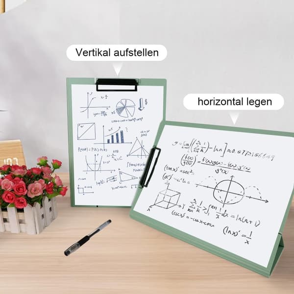 Mapper - egnet til vandret og lodret placering - egnet til kontor og studie - 6 stk.