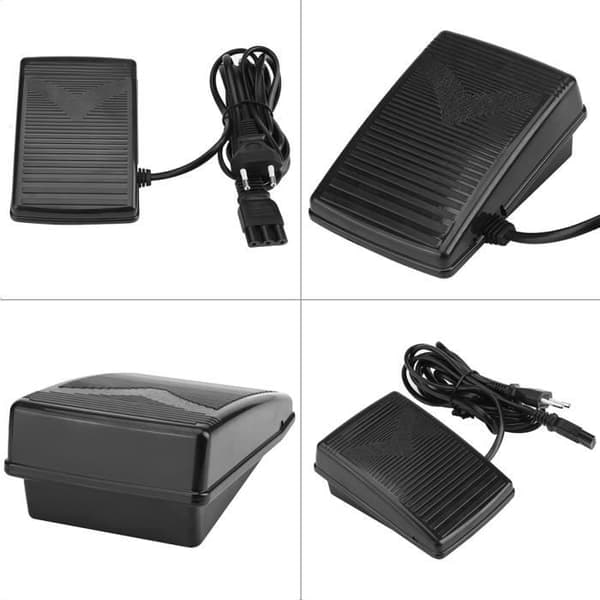 /QD/Fotpedal för symaskin med strömkabel (EU-kontakt 220V) HB022 - Bra material
