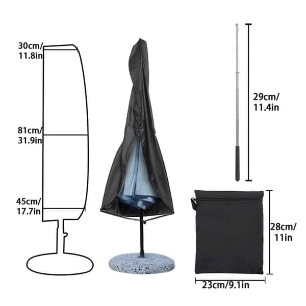 Parasolltrekk – For parasoller opptil 280 cm | Universal
