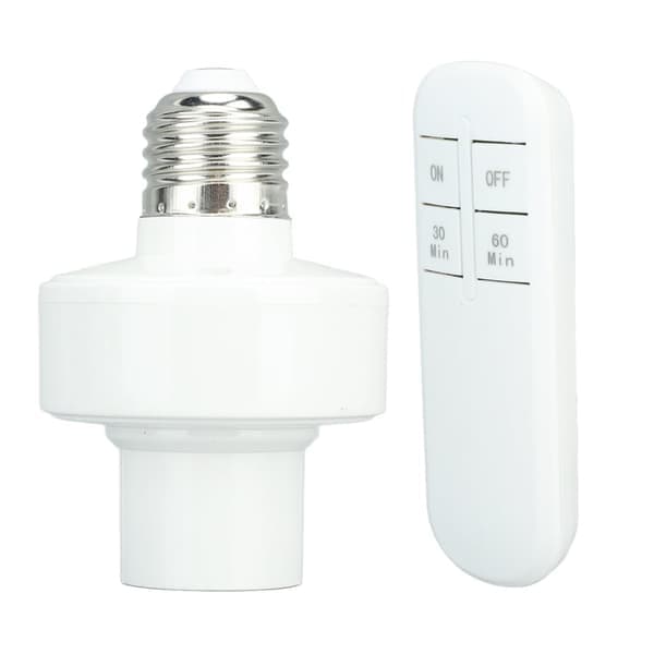 Trådlös fjärrkontroll glödlampssockel för E27 lampbas (220V)