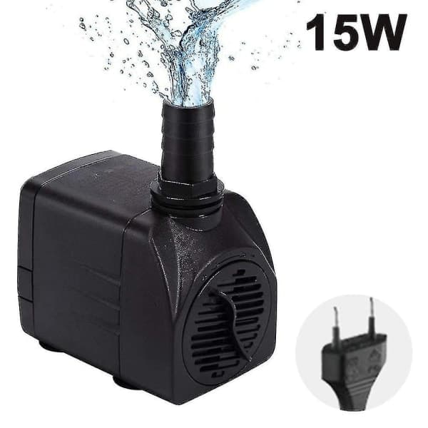 Sänkbar pump, ultratyst vattenpump med fontänpump_RY