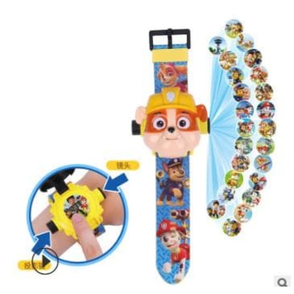 Paw Patrol ur med projektorfunktion 24 stk. billedshow julegave_qq