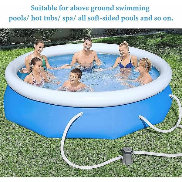 Erstatningsslange til Intex poolpumpe - Tilbehør 1,25 \" diameter og 59 \" lang (2-pak)