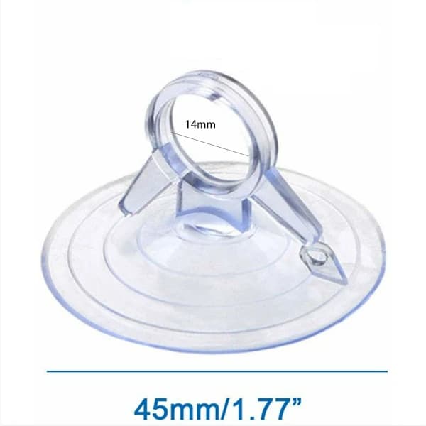 45mm Sugpropp Mini Sugpropp 10 st Bilstereo PVC Plast