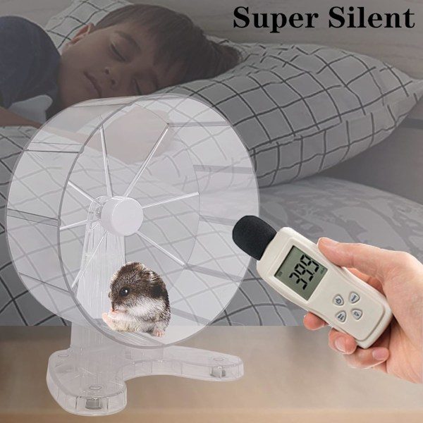 QSN_Hi-ERA Supertyst Hamsterhjul, 8,5 tum/21,5 cm