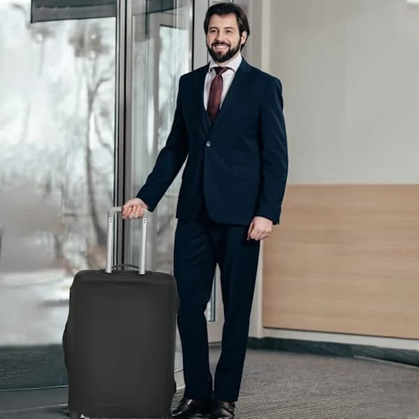 Vanntett reiseveske deksel Elastisk bagasjebeskyttelsesvogn