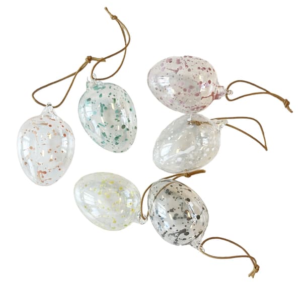 Glasæg Stænk 6 sæt Cult Design multifärg multicolor