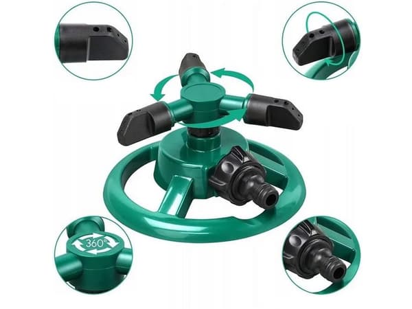 360° Roterende Hagesprinkler
