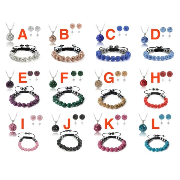 /QD/Exklusivt Smyckesset | Shiny Series CZ - TYP: E