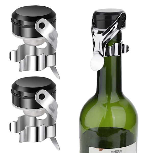 3 st champagneproppar, champagnevinflaskeproppar champagneproppsplugg champagneflaska pluggförslutare