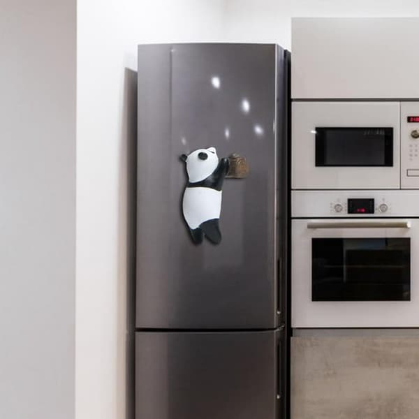 Panda kontormemo dekorasjon kjøleskapsmagneter Resin panda
