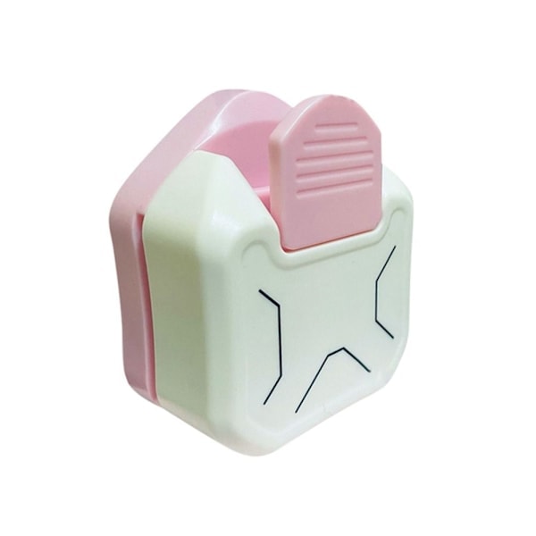 [QD] Hörnrundare Stans 3-vägs Hörnkniv ROSA VIT ROSA VIT