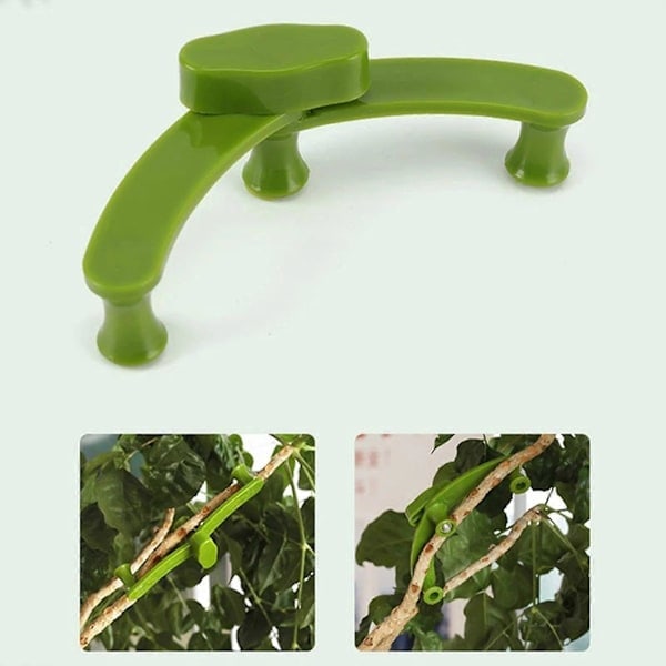 QD-10 st Justerbara Växtgrenböjare Hållare Blommor Fruktträd Gren Dragande Formningsverktyg Växtgrenböjare Väderbeständiga Bonsai Verktyg KAESI