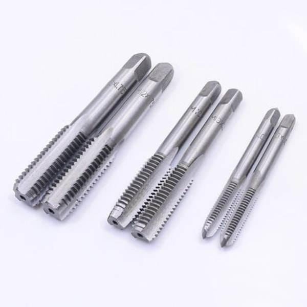 #QD#M14X1,25 Gjengetapper og gjengesnitt Forboring og gjengesnitt M14 x 1,25 mm 2stk