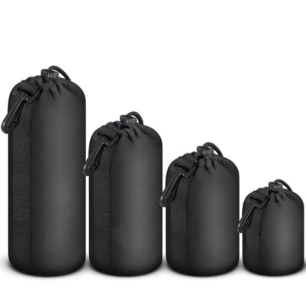 \"QD\" Objektivvesker i nylon 4-pakning