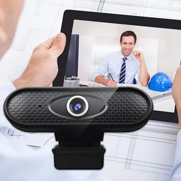 Indbygget mikrofon USB-stik 1080p high definition webcam til videokonferencer Optagelse Streaming Møde