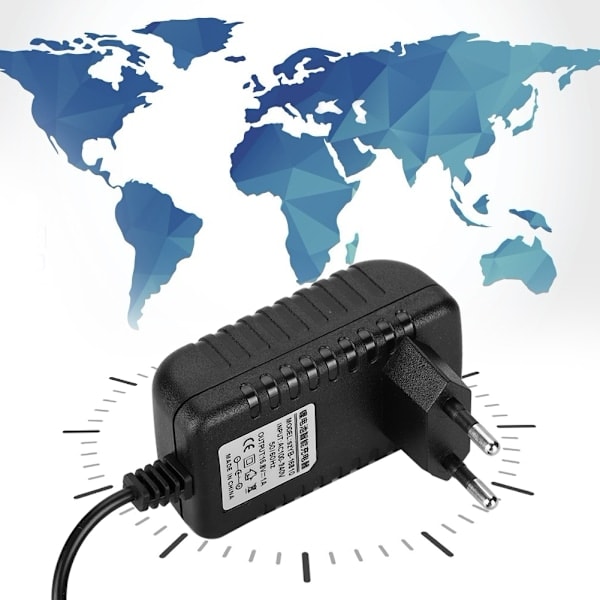 QD-Värmebeständig 16.8V/1A Li-jon laddningsadapter 100-240V ingång litiumbatteriladdare adapter EU-kontakt
