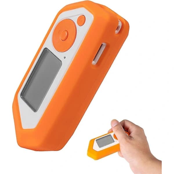 Beskyttelsesetui til Flipper Zero, Blødt beskyttelsesetui til Flipper Zero, Tilbehør til Flipper Zero-enhed, Flipper Z medfølger ikke [] Orange