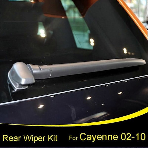 \"QD\"Xukey Bakre vindrutetorkararm och -blad set för Porsche Cayenne S 955 2010 2009 2008 2007 2006 2005 2004 2003 2002